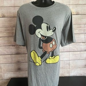 Disney Mickey Mouse Gray Tee Shirt
